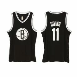 SheShow Men Brooklyn Nets Kyrie Irving 11# Fans Edition Jersey Black Tops