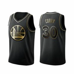 SheShow Men&apos;s Golden State Warriors Stephen Curry Basketball Jersey Tops Black