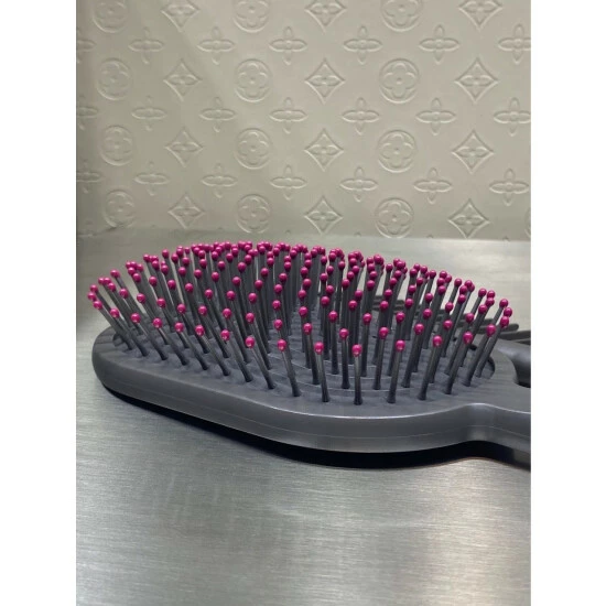 SheShow DS Paddle Brush And Detangling Comb Brushes & Combs Fuchsia - Image 5