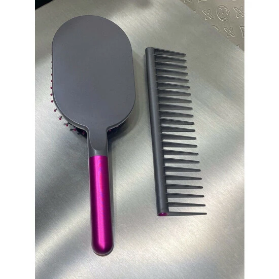 SheShow DS Paddle Brush And Detangling Comb Brushes & Combs Fuchsia - Image 8